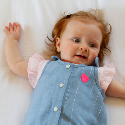 KATOENEN JUMPSUIT BILLIEBLUSH GIRL