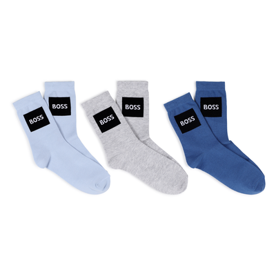 LOT DE 3 PAIRES DE CHAUSSETTES BOSS GARCON