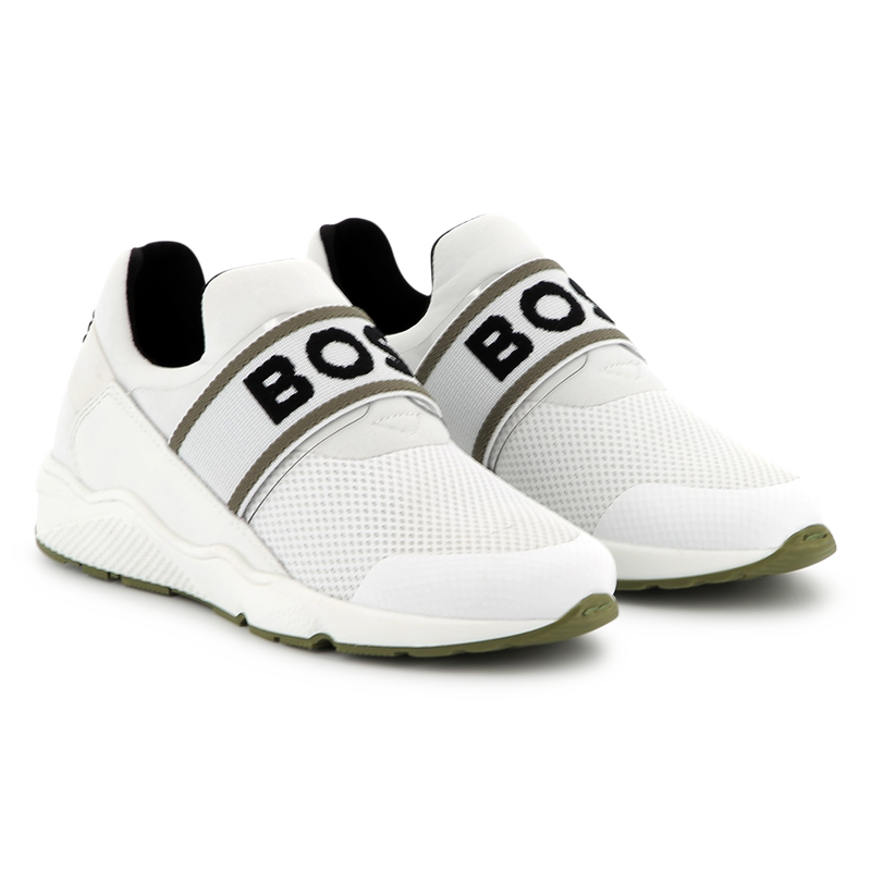 Baskets basses &eacute;lastiqu&eacute;es BOSS 
                        GARCON