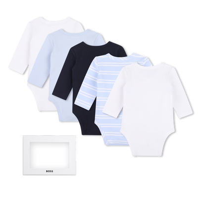 Set van 5 rompers BOSS BOY