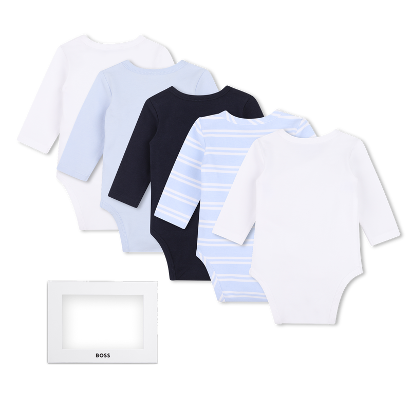 Set van 5 rompers BOSS 
                        BOY