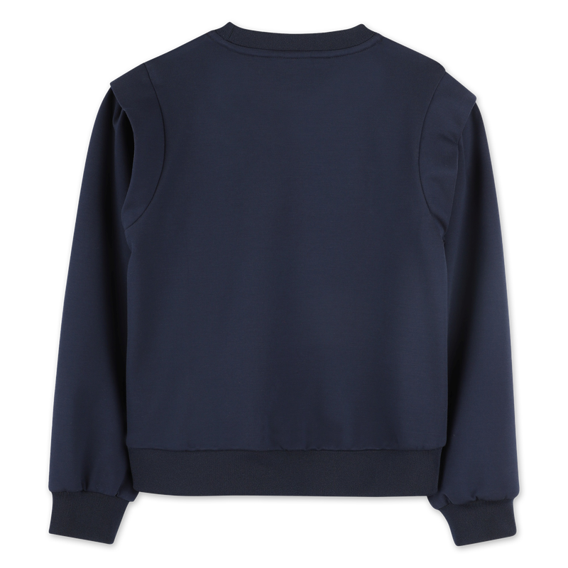 Sweat-shirt brod&eacute; BOSS 
                        FILLE