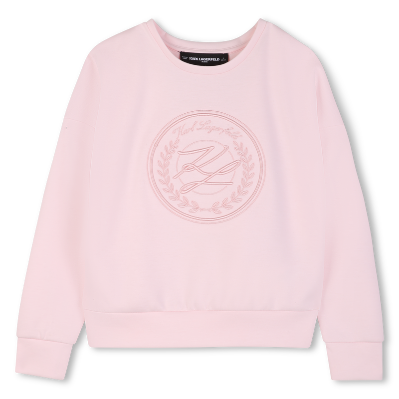 MAXI SWEATSHIRT MET PRINT KARL LAGERFELD KIDS 
                        GIRL