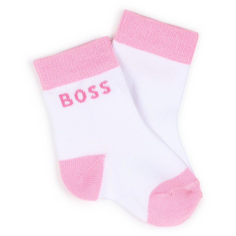 LOT DE 3 PAIRES DE CHAUSSETTES BOSS 
                        FILLE