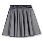 Jupe en tulle doubl&eacute;e, INDIGO BLUE, hi-res