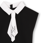 Robe manches courtes KARL LAGERFELD KIDS 
                    FILLE