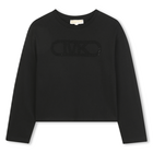 T-shirt manches longues en jersey MICHAEL KORS 
                    FILLE