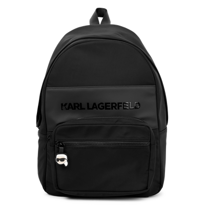 Sac &agrave; dos avec sigle en relief KARL LAGERFELD KIDS GARCON