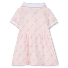 Robe imprim&eacute;e &agrave; col polo BOSS 
                    FILLE