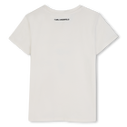 T-shirt met korte mouwen KARL LAGERFELD KIDS 
                    MEISJE