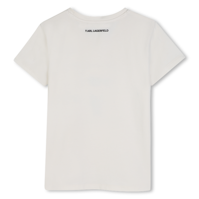 T-shirt met korte mouwen KARL LAGERFELD KIDS 
                        MEISJE