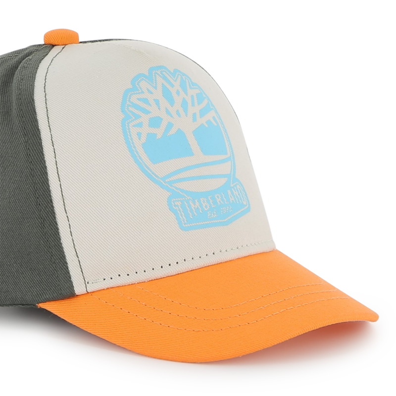 Casquette tricolore &agrave; fermeture auto-aggripante TIMBERLAND 
                        GARCON