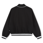 Cardigan brod&eacute; avec rayures BOSS 
                    FILLE