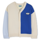 Gebreid vest met v-hals KENZO KIDS 
                    BOY