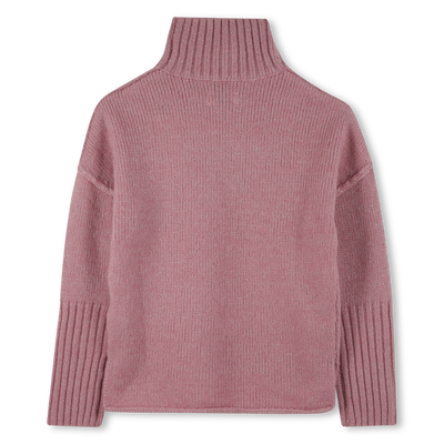 Pull m&eacute;tallis&eacute; motif jacquard ZADIG & VOLTAIRE FILLE