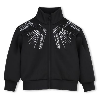 Hoge col cardigan KARL LAGERFELD KIDS GIRL