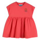 Robe froncee a la taille KENZO KIDS 
                    FILLE