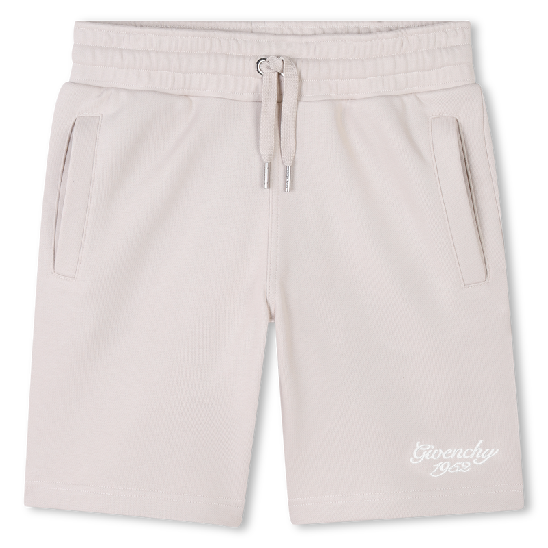 Short en molleton brod&eacute; GIVENCHY 
                        GARCON