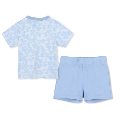 Ensemble short et T-shirt KENZO KIDS GARCON