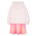 Bi-materiaal jurk BILLIEBLUSH 
                    GIRL