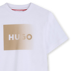 T-shirt met korte mouwen HUGO 
                    BOY