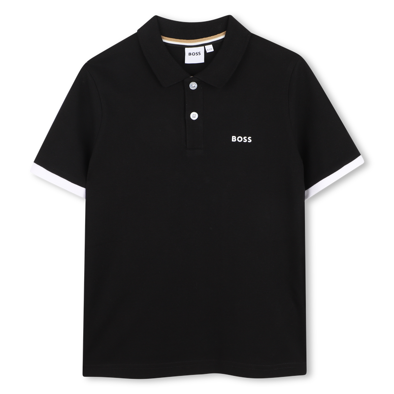 POLOSHIRT MET KORTE MOUWEN BOSS 
                        BOY