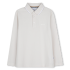 Polo manches longues, IVORY, hi-res