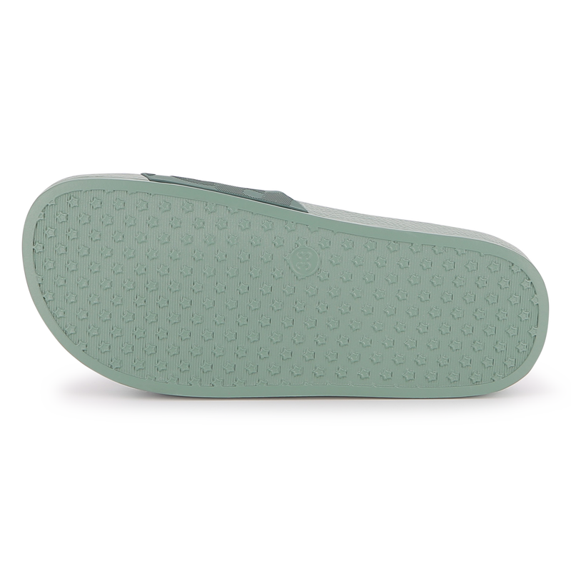 CLAQUETTES SIGL&Eacute;ES BOSS 
                        GARCON