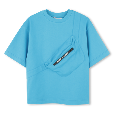 T-shirt en coton avec imprim&eacute; MARC JACOBS GARCON