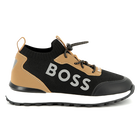 Baskets avec lacets &eacute;lastiqu&eacute;s BOSS 
                    GARCON