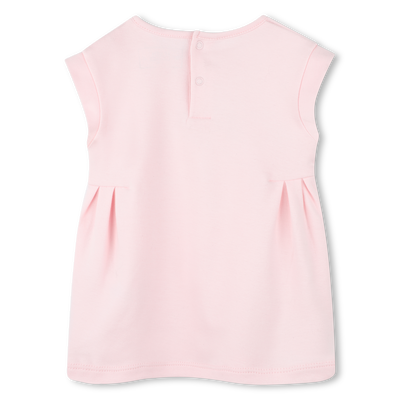 Robe &eacute;vas&eacute;e avec illustration KARL LAGERFELD KIDS FILLE