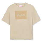 T-shirt met korte mouwen HUGO 
                    BOY