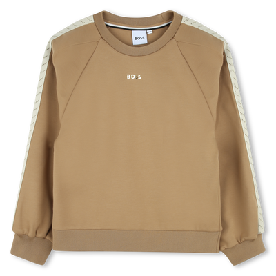 Sweat &eacute;paules fantaisie BOSS FILLE