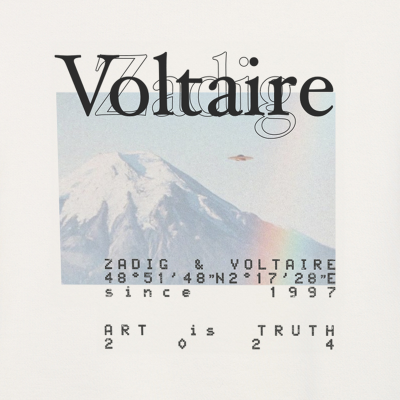 Sweater van fleece ZADIG & VOLTAIRE 
                        GIRL