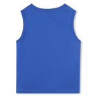 D&eacute;bardeur sigl&eacute; en coton KENZO KIDS 
                    GARCON