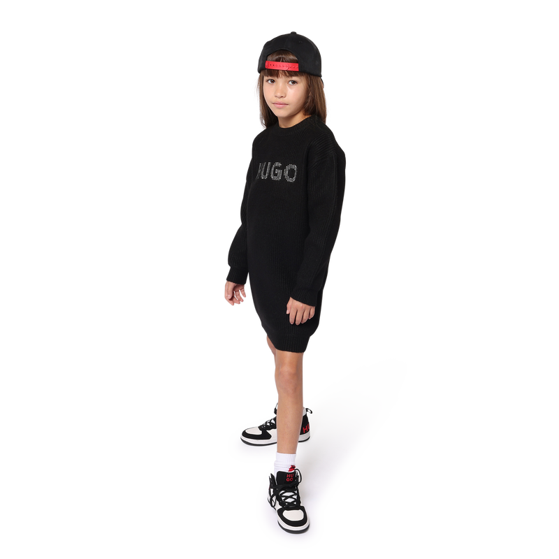 Robe pull clout&eacute;e HUGO 
                        FILLE