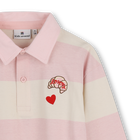 Polo manches longues KIDS AROUND 
                    FILLE