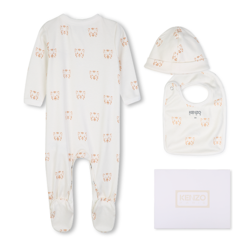 Ensemble pyjama, bonnet et bavoir KENZO KIDS 
                        GARCON