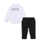 Overhemd en broek set KARL LAGERFELD KIDS 
                    JONGEN
