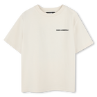 T-shirt met korte mouwen, ECRU, hi-res