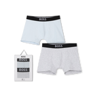 Lot de 2 boxers en jersey, GRIS CHINE, hi-res
