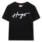 T-shirt &agrave; manches courtes, NOIR, hi-res