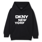 Sweatshirt met reli&euml;f-print DKNY 
                    UNISEX