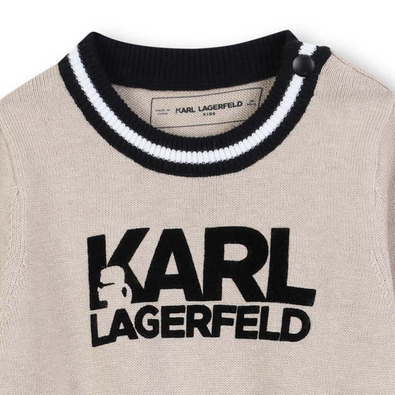 Combinaison tricot KARL LAGERFELD KIDS 
                        GARCON