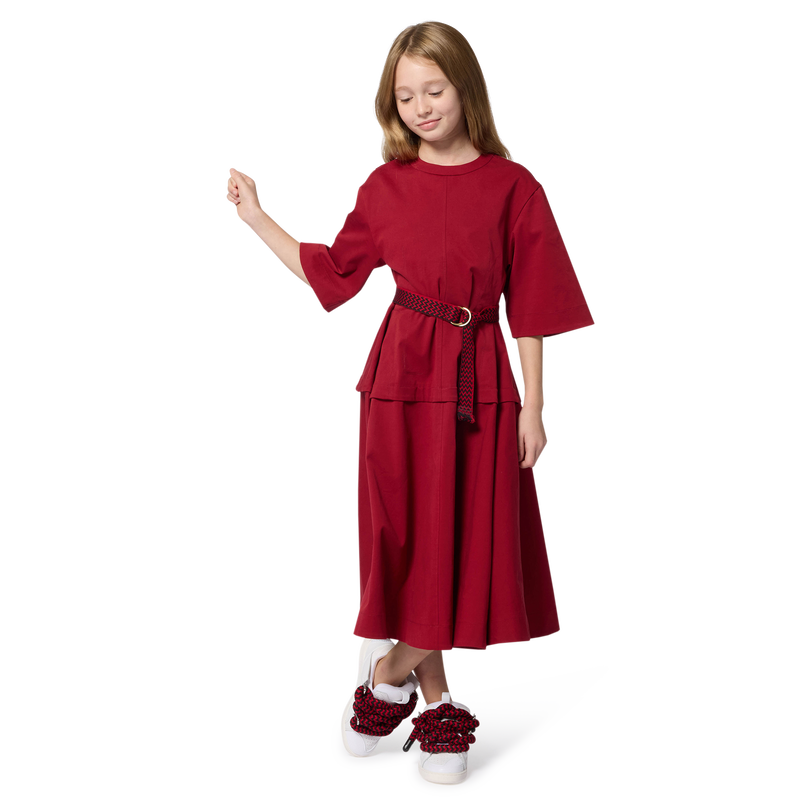 Robe longue en coton LANVIN 
                        FILLE