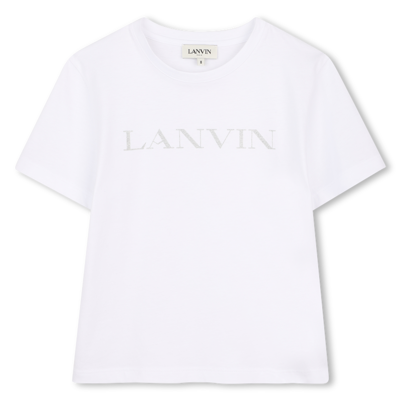 TEE-SHIRT MANCHES COURTES LANVIN 
                        FILLE