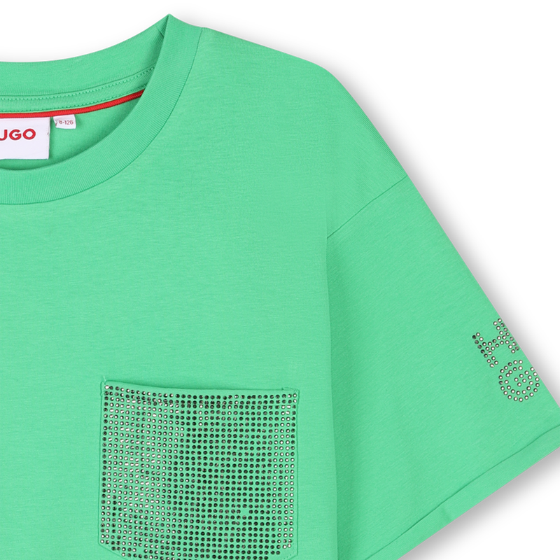 T-shirt met korte mouwen HUGO 
                        GIRL