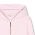 Cardigan molletonn&eacute; &agrave; capuche MICHAEL KORS 
                    FILLE