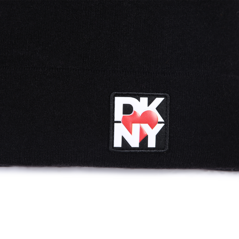 Gebreide muts met omslag DKNY 
                        GIRL