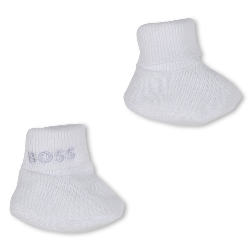 Set van muts en pantoffeltjes BOSS 
                        UNISEX